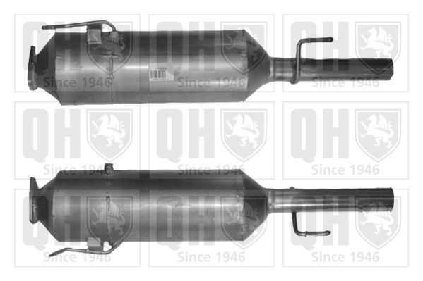 Suodžių / kietųjų dalelių filtras, išmetimo sistema QUINTON HAZELL QDPF11039H