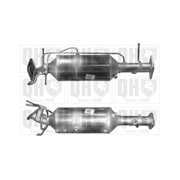 Suodžių / kietųjų dalelių filtras, išmetimo sistema QUINTON HAZELL QDPF11042H