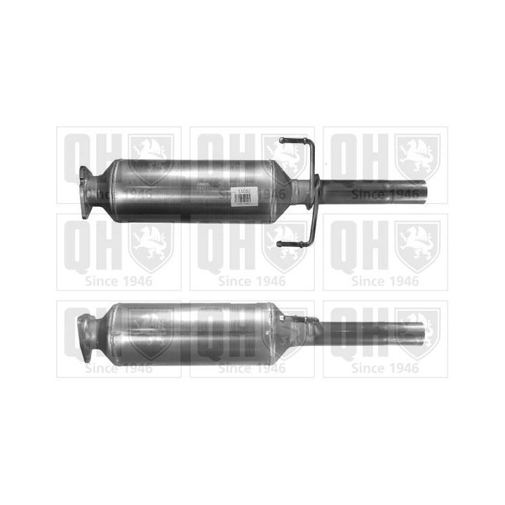 Suodžių / kietųjų dalelių filtras, išmetimo sistema QUINTON HAZELL QDPF11053