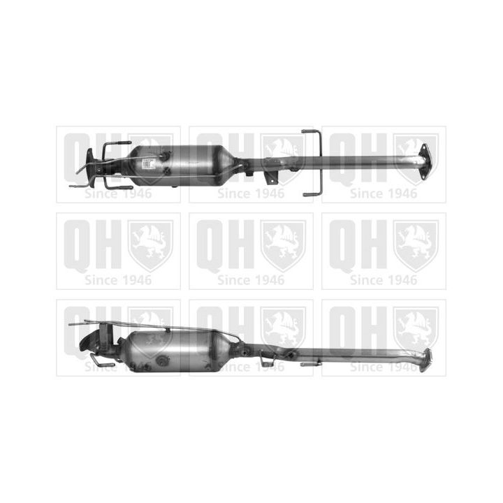 Suodžių / kietųjų dalelių filtras, išmetimo sistema QUINTON HAZELL QDPF11072H