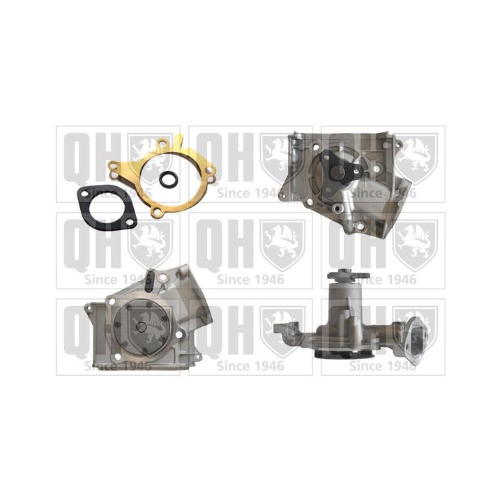 Vandens siurblys, variklio aušinimas QUINTON HAZELL QCP2550