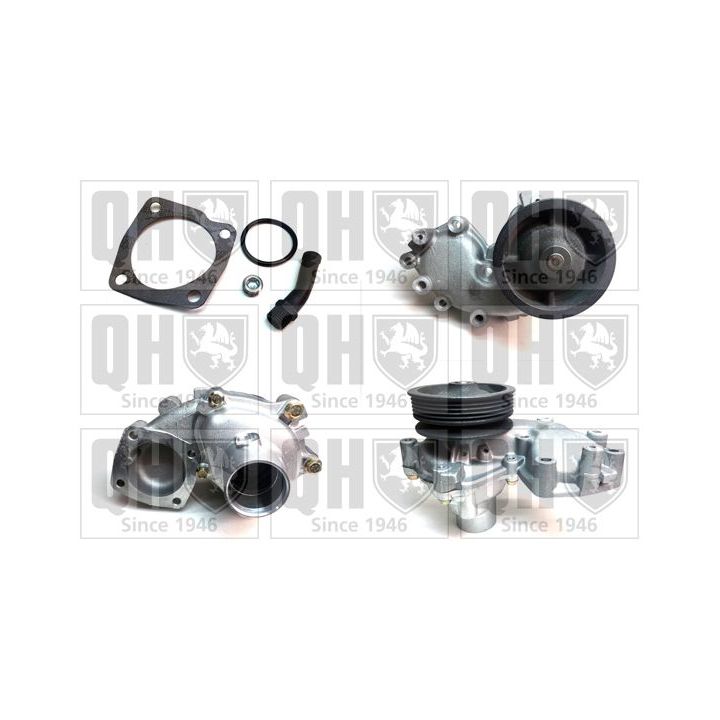 Vandens siurblys, variklio aušinimas QUINTON HAZELL QCP3053