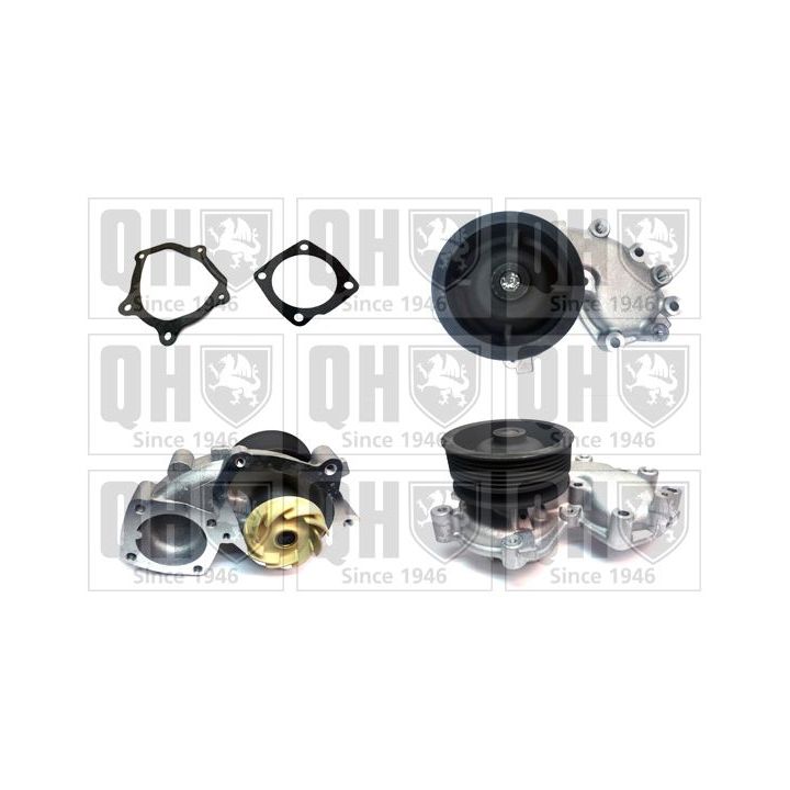 Vandens siurblys, variklio aušinimas QUINTON HAZELL QCP3407