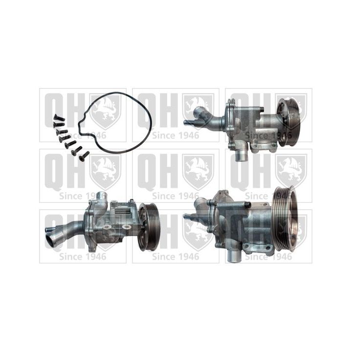 Vandens siurblys, variklio aušinimas QUINTON HAZELL QCP3512