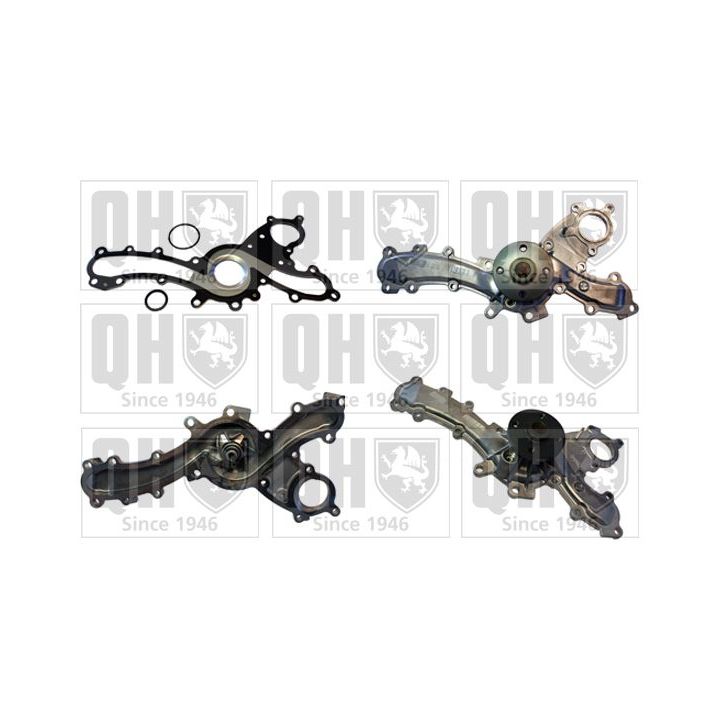 Vandens siurblys, variklio aušinimas QUINTON HAZELL QCP3684