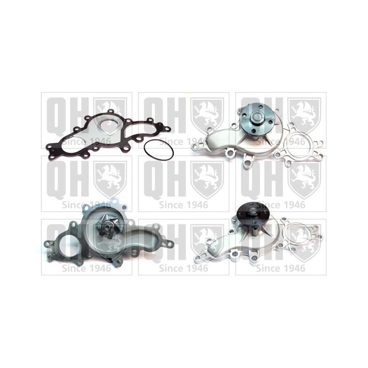 Vandens siurblys, variklio aušinimas QUINTON HAZELL QCP3834