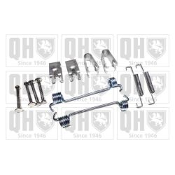 Priedų komplektas, stovėjimo stabdžių trinkelės QUINTON HAZELL BFK476