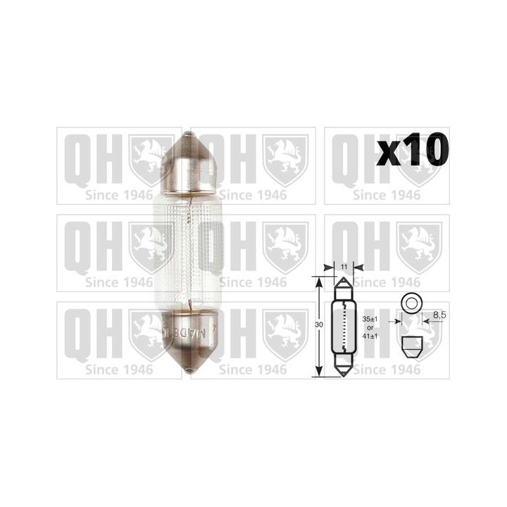 Lemputė, bagažinės vidaus lemputė QUINTON HAZELL QBL269