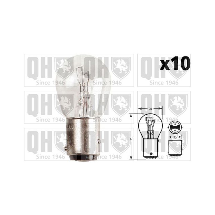 Galinio žibinto lemputė QUINTON HAZELL QBL566