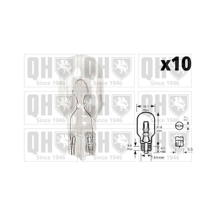 Lemputė, papildomas stabdžių žibintas QUINTON HAZELL QBL921