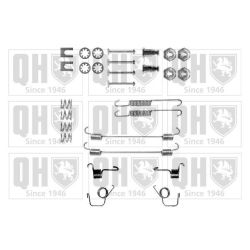 Priedų komplektas, stabdžių trinkelės QUINTON HAZELL BFK247