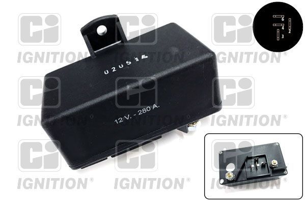 Relė, kaitinimo žvakių sistema QUINTON HAZELL XRL147