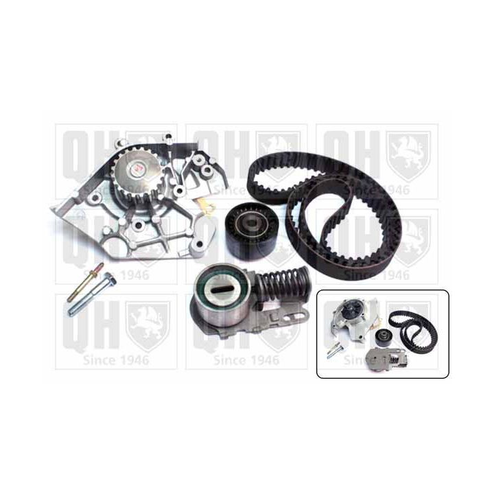 Vandens siurblio ir paskirstymo diržo komplektas QUINTON HAZELL QBPK1180