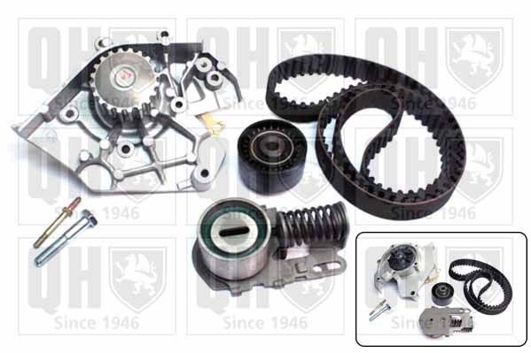 Vandens siurblio ir paskirstymo diržo komplektas QUINTON HAZELL QBPK1180