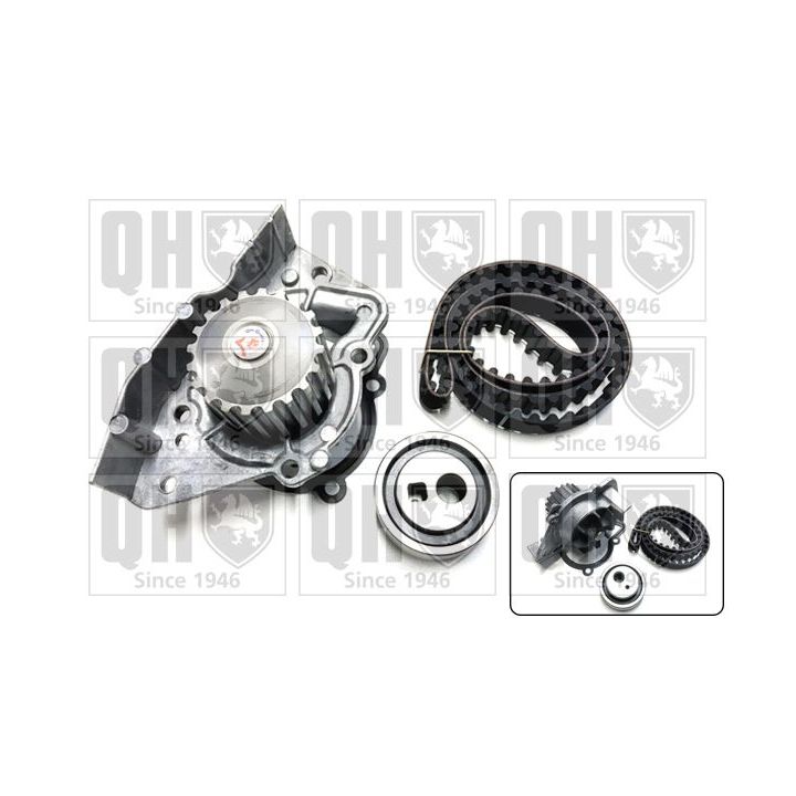 Vandens siurblio ir paskirstymo diržo komplektas QUINTON HAZELL QBPK1201