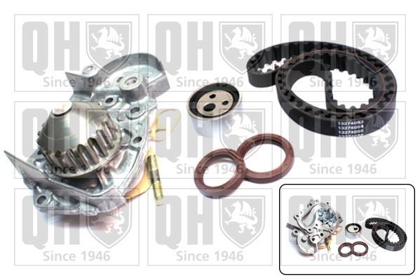 Vandens siurblio ir paskirstymo diržo komplektas QUINTON HAZELL QBPK1220