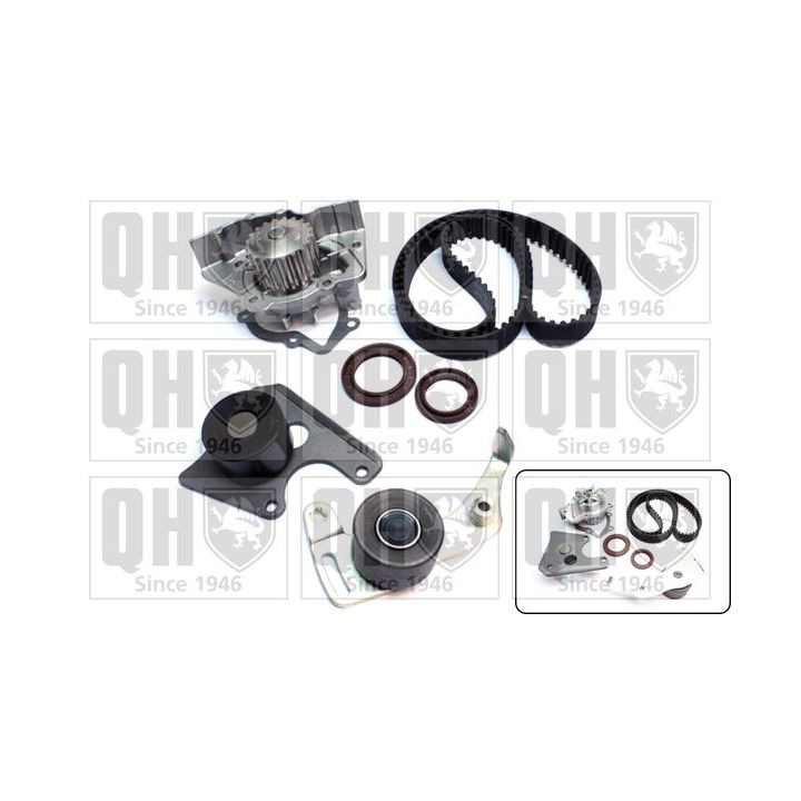 Vandens siurblio ir paskirstymo diržo komplektas QUINTON HAZELL QBPK1272