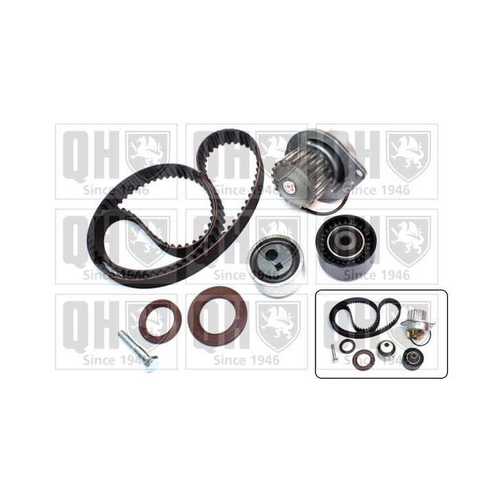 Vandens siurblio ir paskirstymo diržo komplektas QUINTON HAZELL QBPK1530