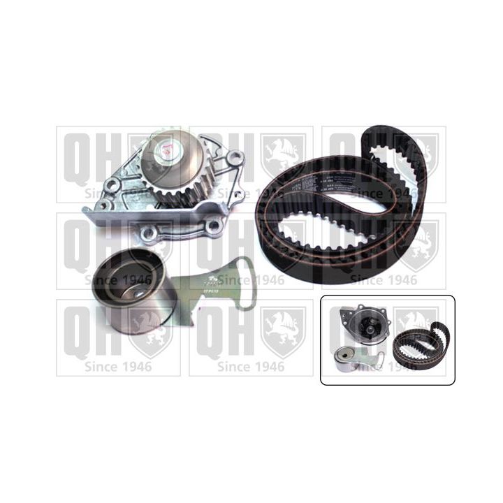 Vandens siurblio ir paskirstymo diržo komplektas QUINTON HAZELL QBPK2190