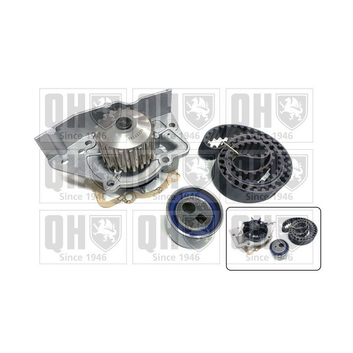 Vandens siurblio ir paskirstymo diržo komplektas QUINTON HAZELL QBPK2360