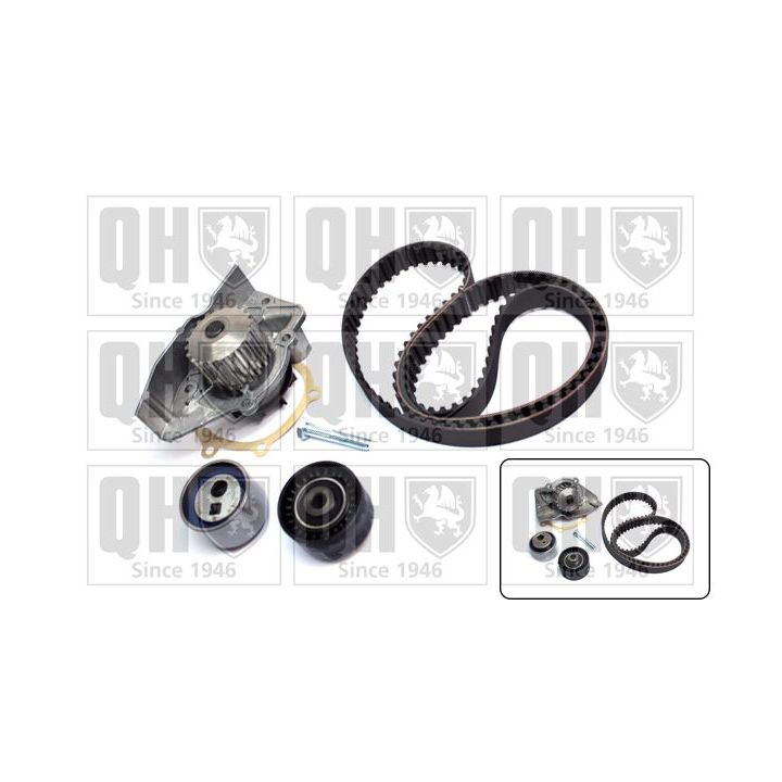 Vandens siurblio ir paskirstymo diržo komplektas QUINTON HAZELL QBPK2401