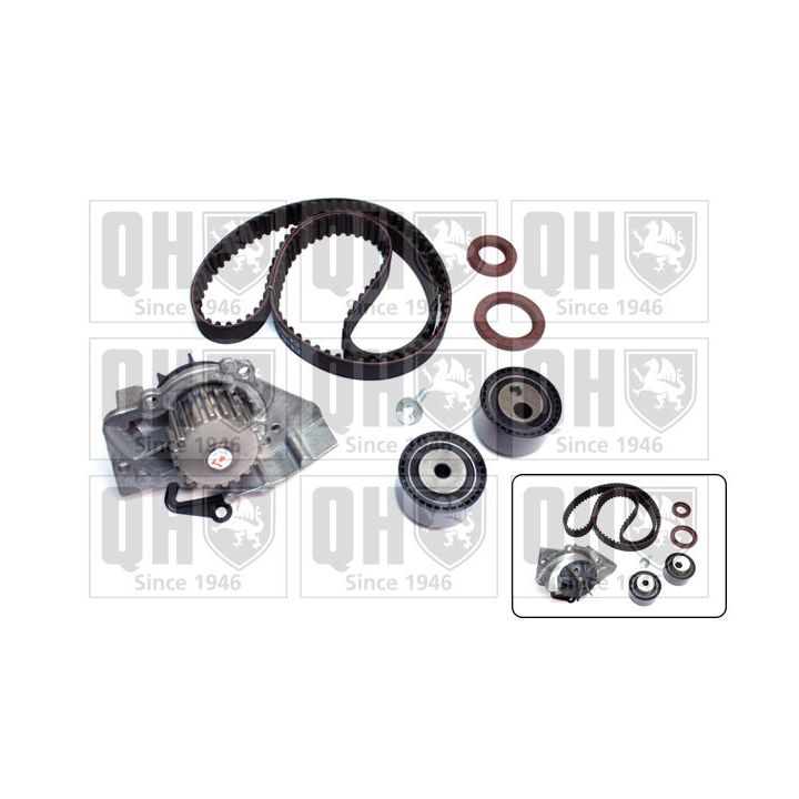Vandens siurblio ir paskirstymo diržo komplektas QUINTON HAZELL QBPK2440