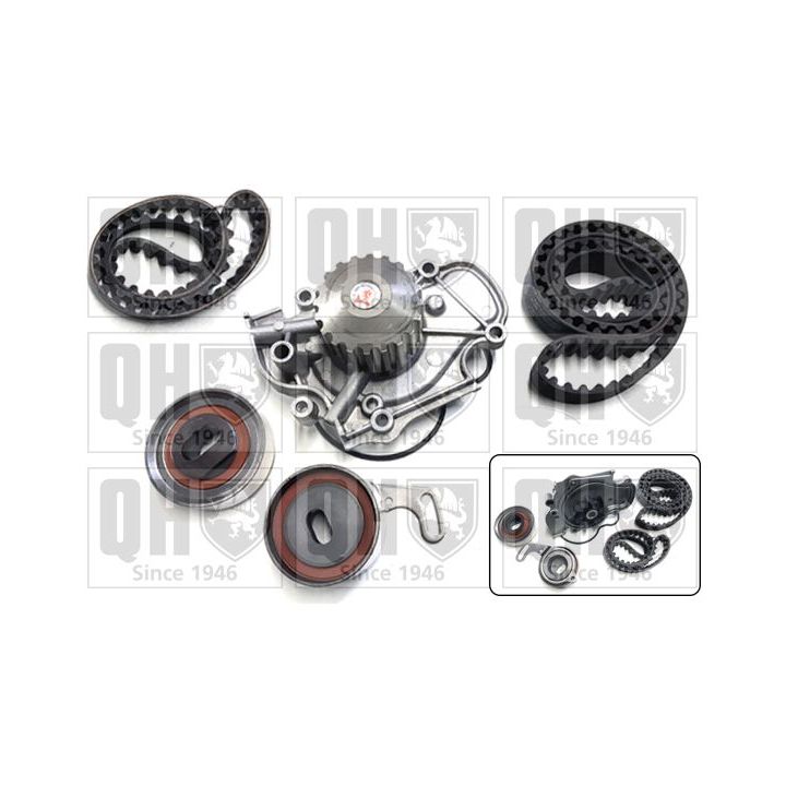 Vandens siurblio ir paskirstymo diržo komplektas QUINTON HAZELL QBPK3990