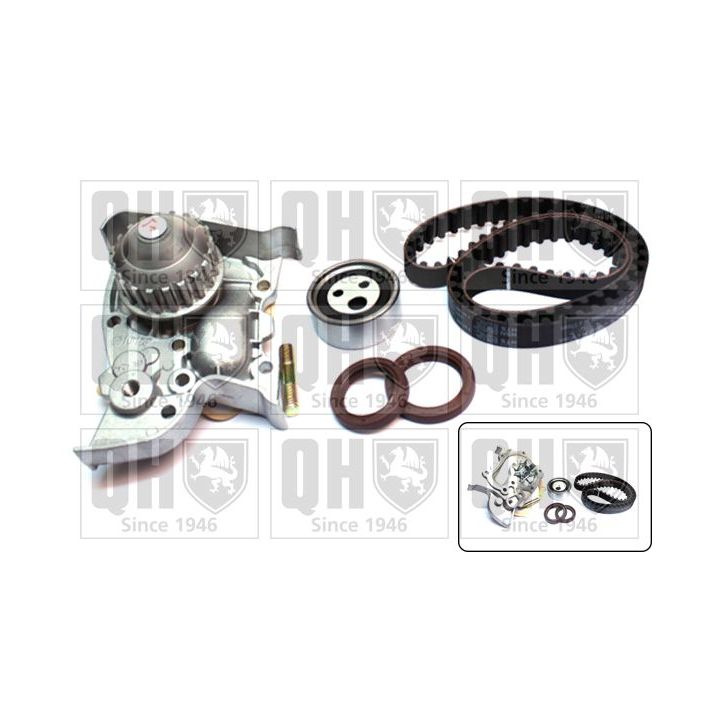 Vandens siurblio ir paskirstymo diržo komplektas QUINTON HAZELL QBPK5591