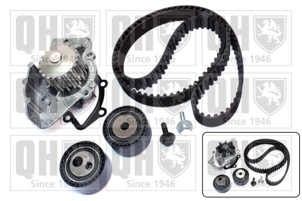 Vandens siurblio ir paskirstymo diržo komplektas QUINTON HAZELL QBPK5850