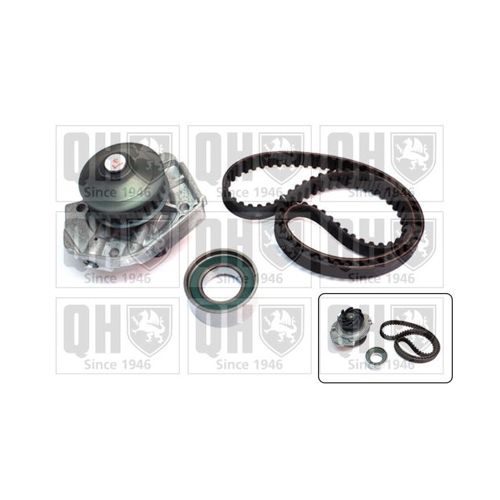 Vandens siurblio ir paskirstymo diržo komplektas QUINTON HAZELL QBPK5880