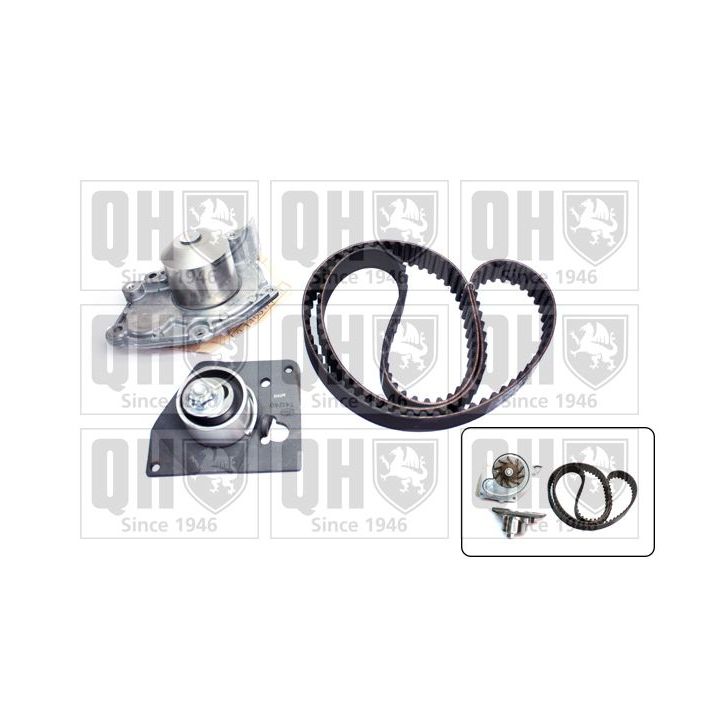 Vandens siurblio ir paskirstymo diržo komplektas QUINTON HAZELL QBPK5900