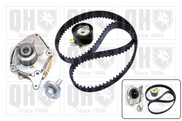 Vandens siurblio ir paskirstymo diržo komplektas QUINTON HAZELL QBPK6260