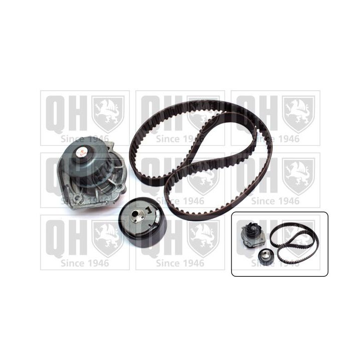 Vandens siurblio ir paskirstymo diržo komplektas QUINTON HAZELL QBPK6331