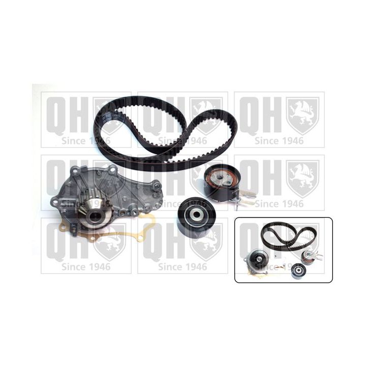 Vandens siurblio ir paskirstymo diržo komplektas QUINTON HAZELL QBPK6450