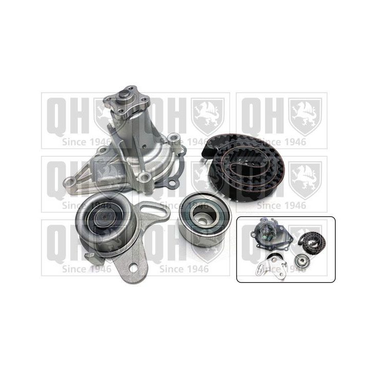 Vandens siurblio ir paskirstymo diržo komplektas QUINTON HAZELL QBPK6550
