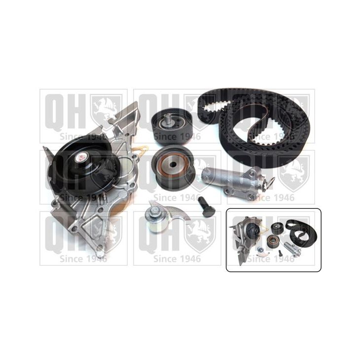 Vandens siurblio ir paskirstymo diržo komplektas QUINTON HAZELL QBPK6700