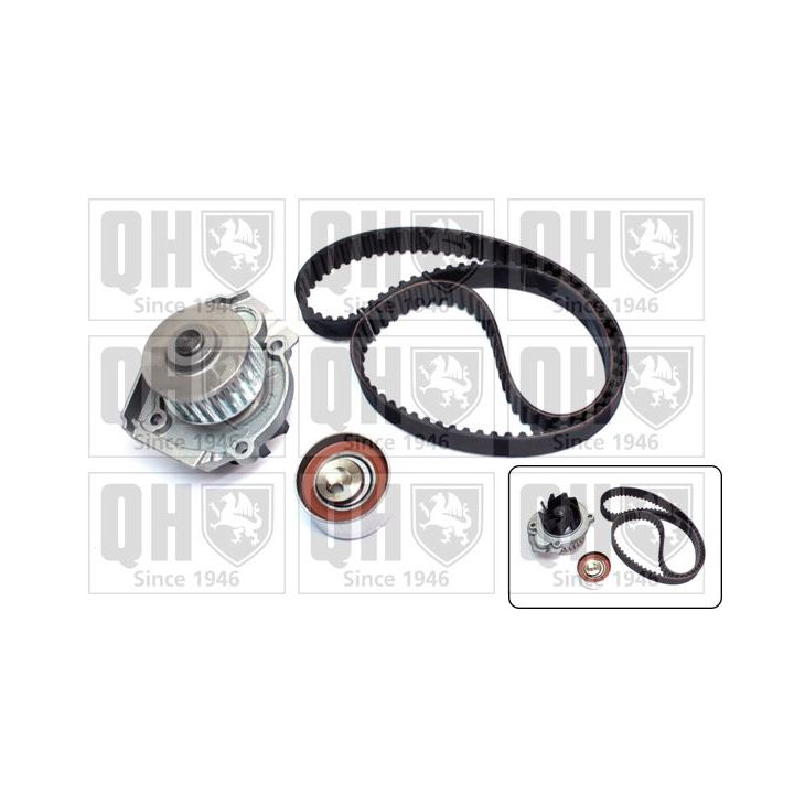 Vandens siurblio ir paskirstymo diržo komplektas QUINTON HAZELL QBPK7171