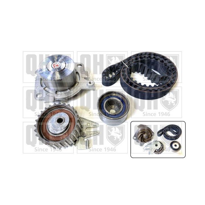 Vandens siurblio ir paskirstymo diržo komplektas QUINTON HAZELL QBPK7900