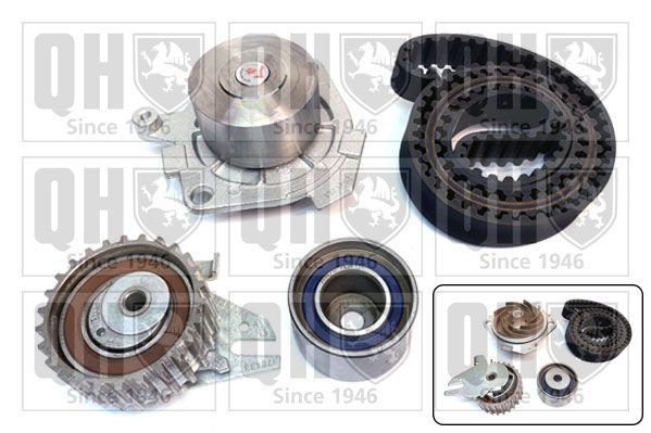 Vandens siurblio ir paskirstymo diržo komplektas QUINTON HAZELL QBPK7930