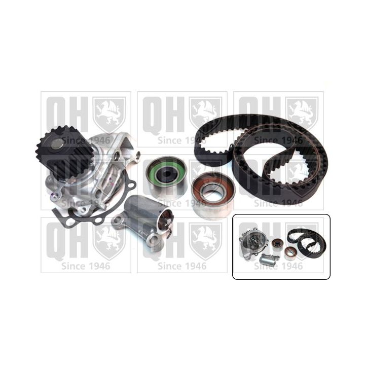 Vandens siurblio ir paskirstymo diržo komplektas QUINTON HAZELL QBPK8290