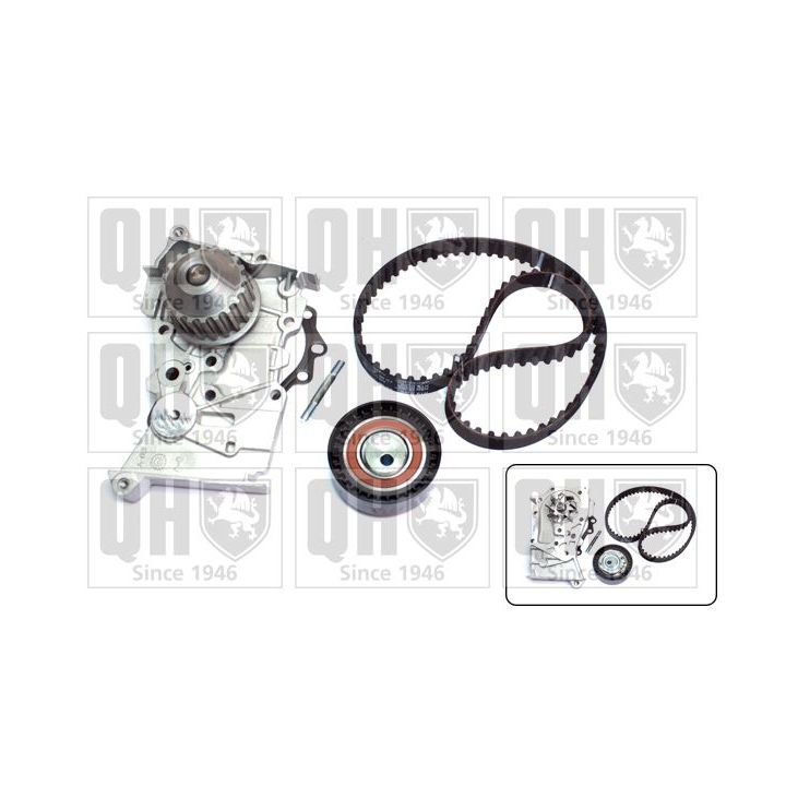 Vandens siurblio ir paskirstymo diržo komplektas QUINTON HAZELL QBPK8800