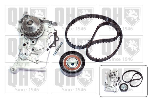 Vandens siurblio ir paskirstymo diržo komplektas QUINTON HAZELL QBPK8800