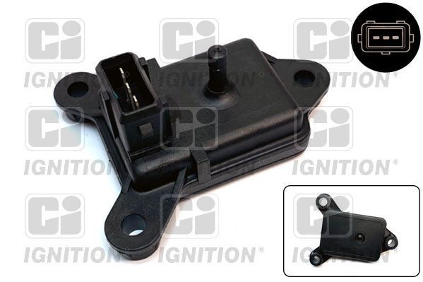 Jutiklis, įsiurbimo kolektoriaus slėgis QUINTON HAZELL XMAP502