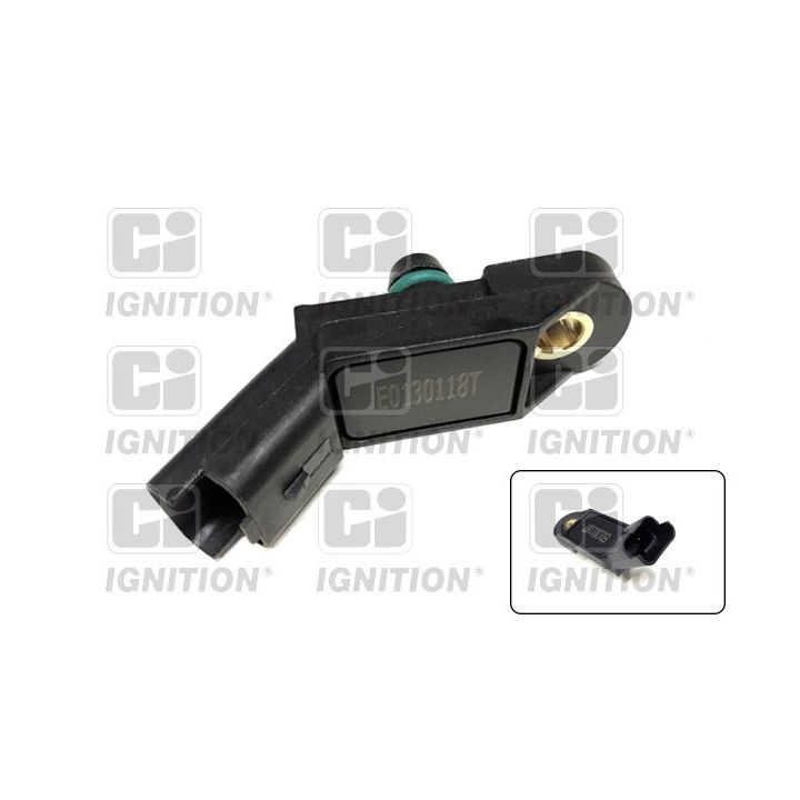 Jutiklis, įsiurbimo kolektoriaus slėgis QUINTON HAZELL XMAP524