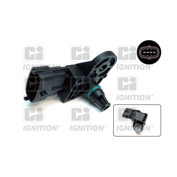 Jutiklis, įsiurbimo kolektoriaus slėgis QUINTON HAZELL XMAP531