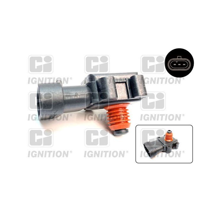 Jutiklis, įsiurbimo kolektoriaus slėgis QUINTON HAZELL XMAP534