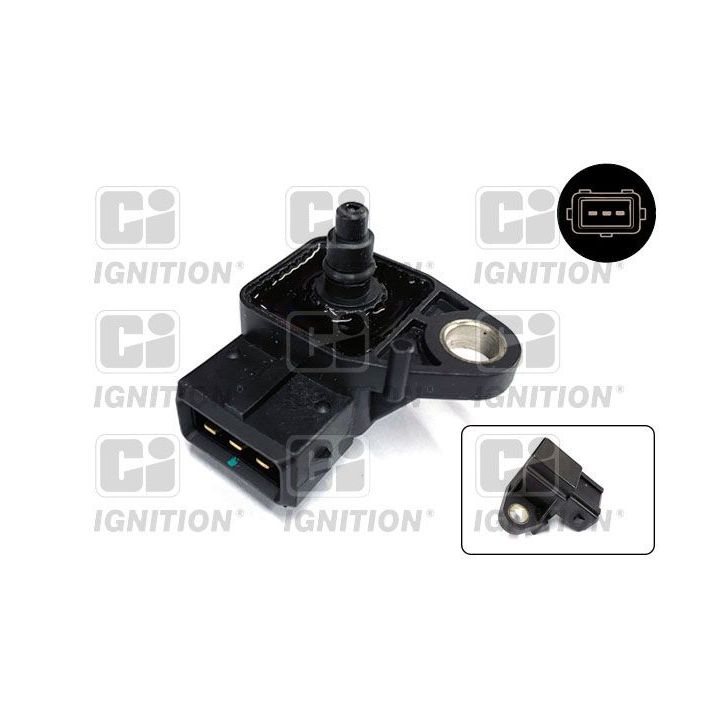 Jutiklis, įsiurbimo kolektoriaus slėgis QUINTON HAZELL XMAP538