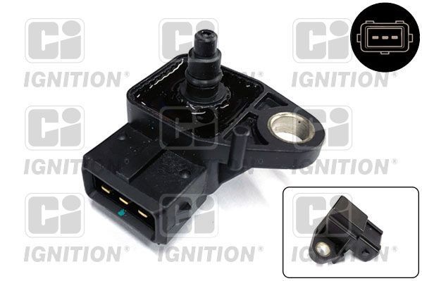 Jutiklis, įsiurbimo kolektoriaus slėgis QUINTON HAZELL XMAP538