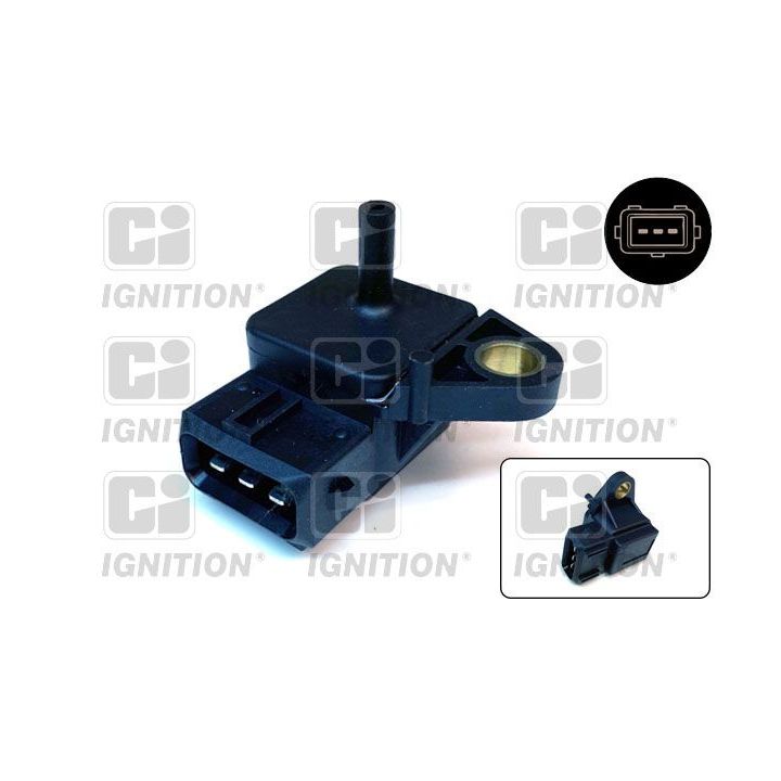 Jutiklis, įsiurbimo kolektoriaus slėgis QUINTON HAZELL XMAP582