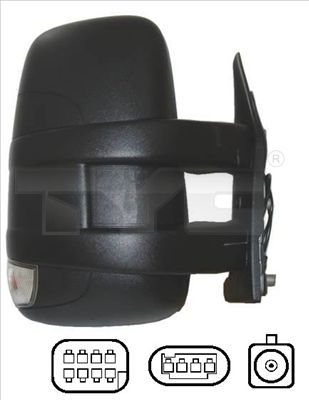 Išorinis veidrodėlis TYC 315-0003